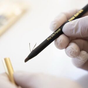 Eyebrow fill in soft pencil for pre-microblading - Brown- swatched only.